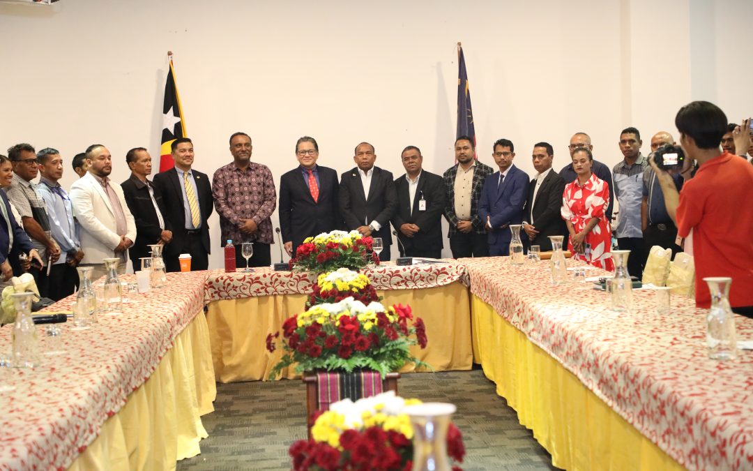 VMAP Hamutuk ho Vise-Presidente Senadu Parlamentu Malaysia Realiza Sorumutu ida ho KI no Media Sira