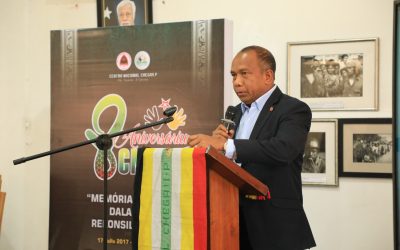 VMAP Reprezenta PM no MPCM iha Seminário no Lansamentu Livru Chega! Dala-VIII